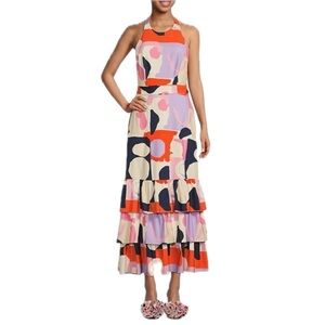 Gianni Bini Multicolor Maxi Dress